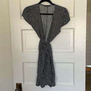 Brandy Melville Floral Wrap Dress